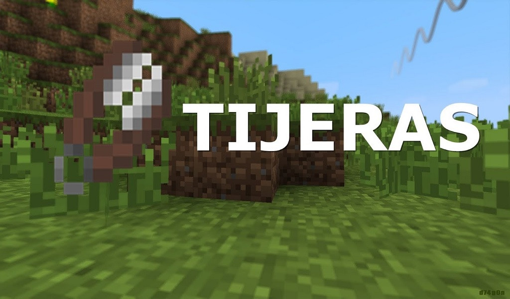 ¿Cómo Hacer unas Tijeras o Cizallas en Minecraft? Crafteo Tijeras