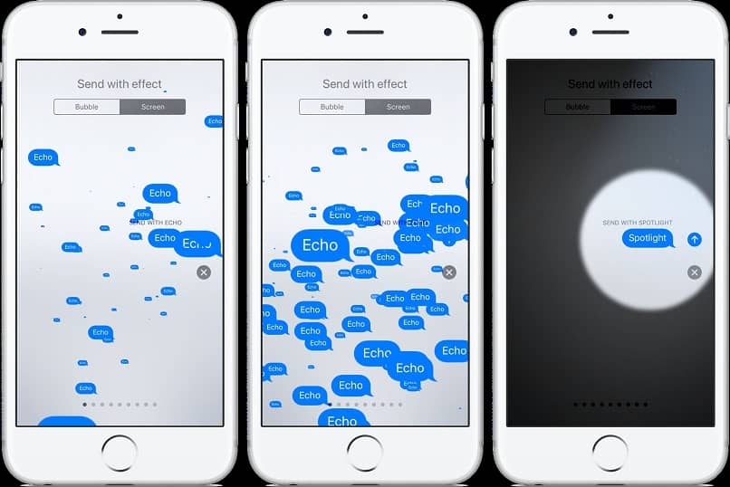 Cómo Enviar Mensajes Animados con Efectos y Fondos en iMessage Desde mi  iPhone | Mira Cómo Se Hace