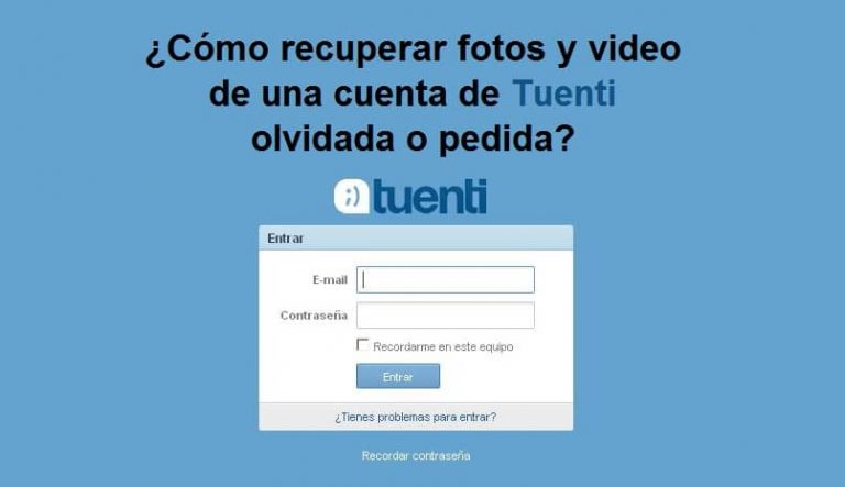 Como Recuperar Las Fotos De Tuenti Despues Del Cierre